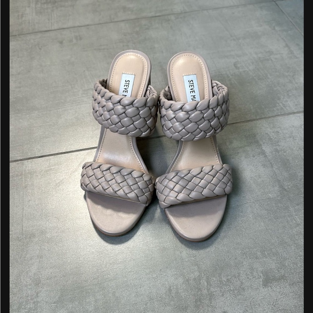 Steve Madden Women's Braided Sandals - Gray